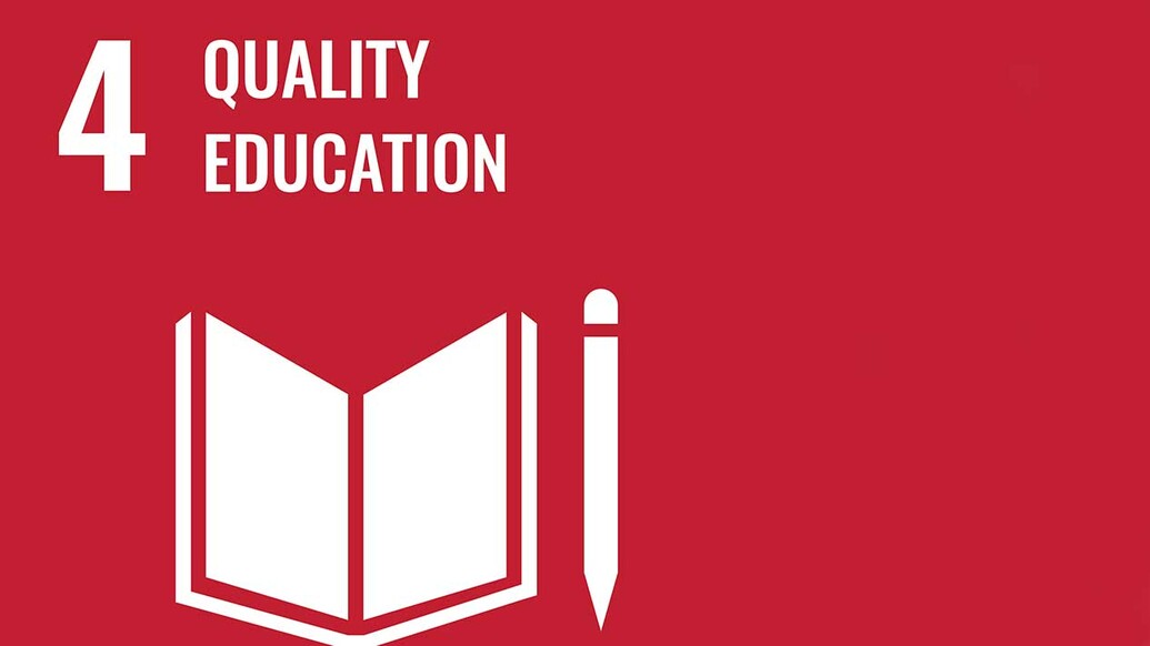 Sustainable Development Goal logo 4 - Quality education
