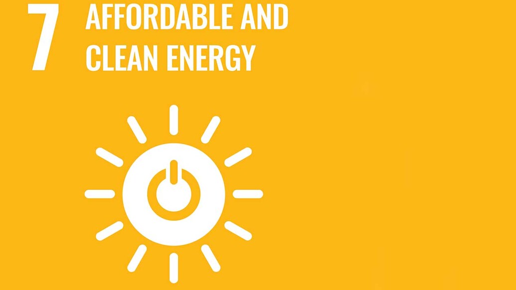 Sustainable Development Goal logo 7 - Affordable and Clean Energy