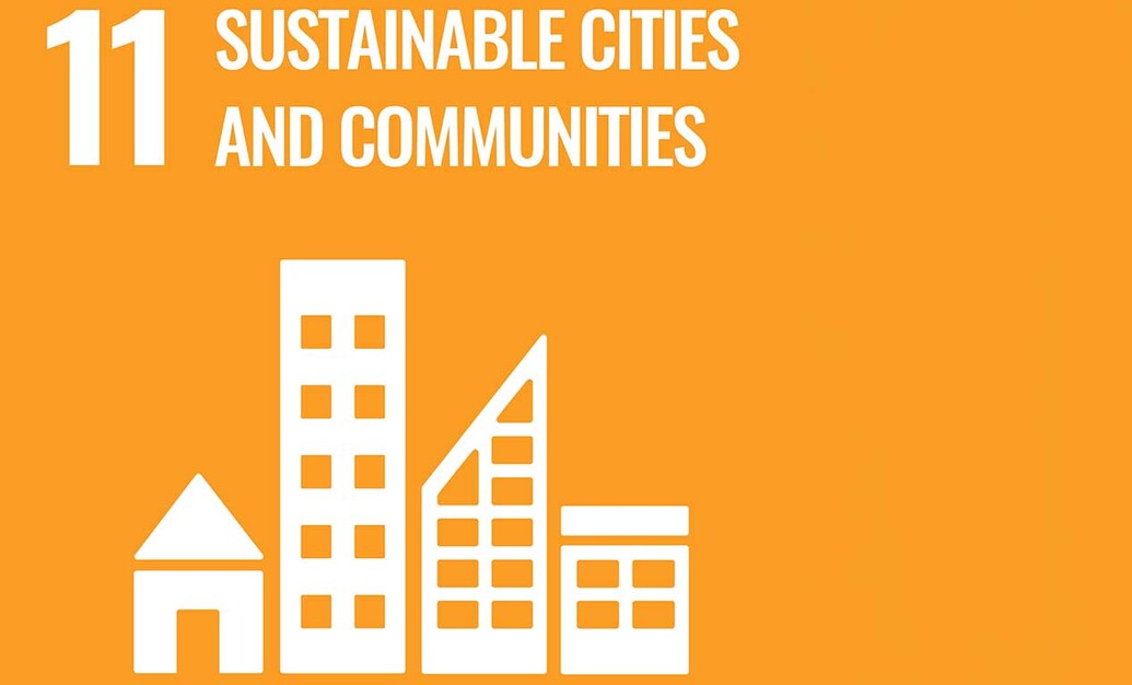 Sustainable Development Goal logo 11 - Sustainable Cities and Communities