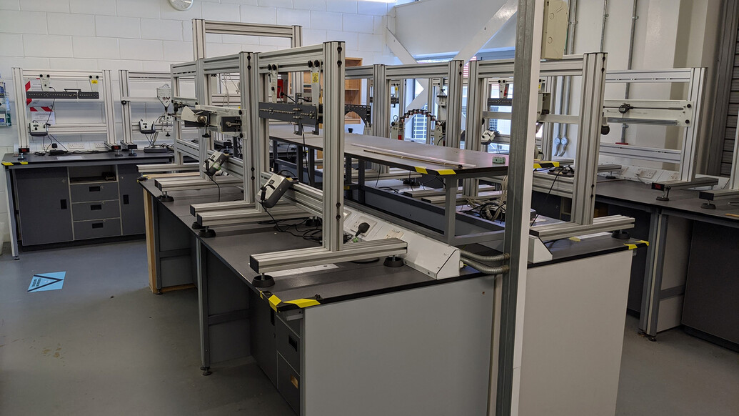 The Geotechnical Lab facilities at ACE at UEL