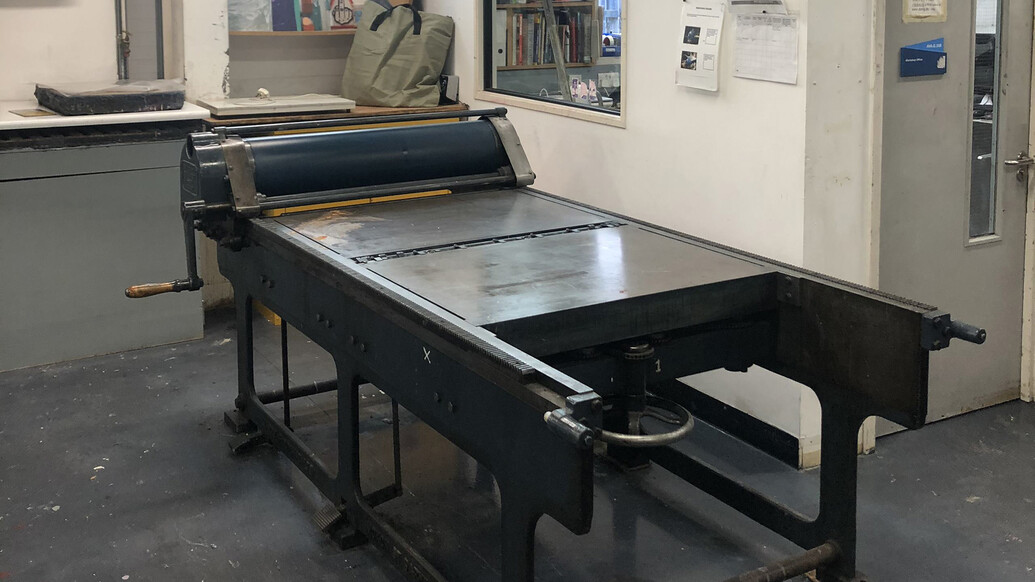Print workshop facilities at ACE