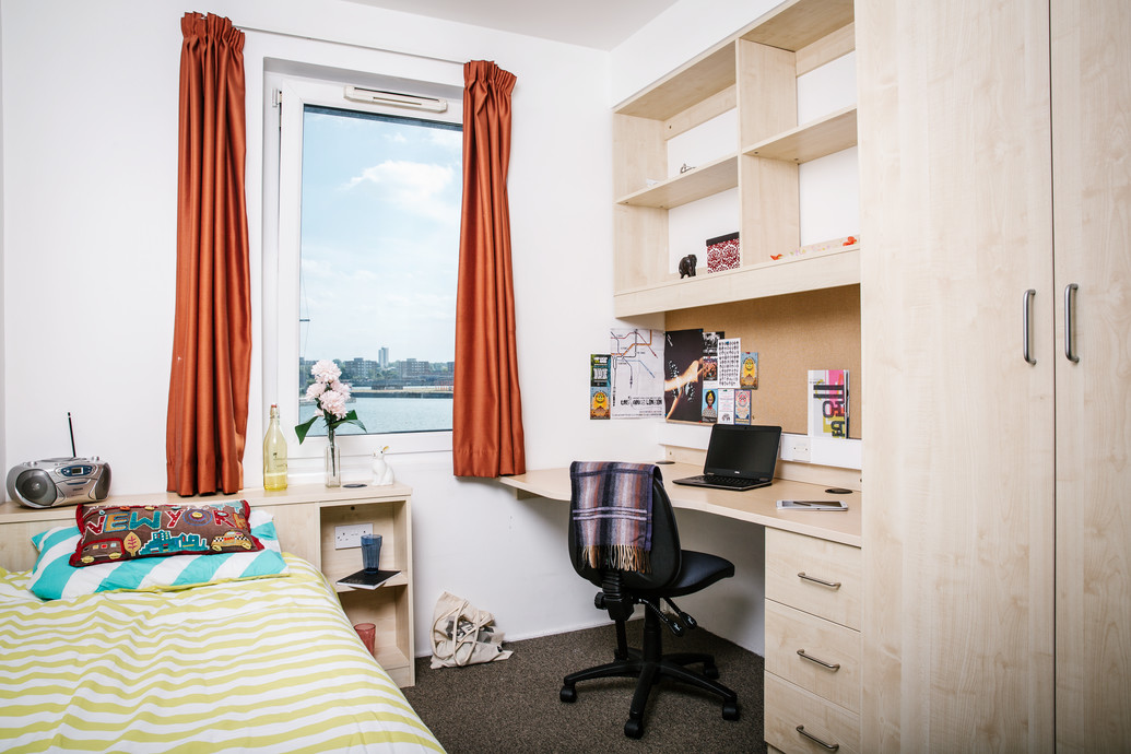 We are one of the very few universities in London to offer on-campus accommodation. Our stunning waterfront Halls of Residence is convenient, secure and comfortable - and living on campus is a great way to make friends.