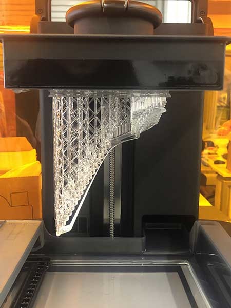 FormLabs machine close up