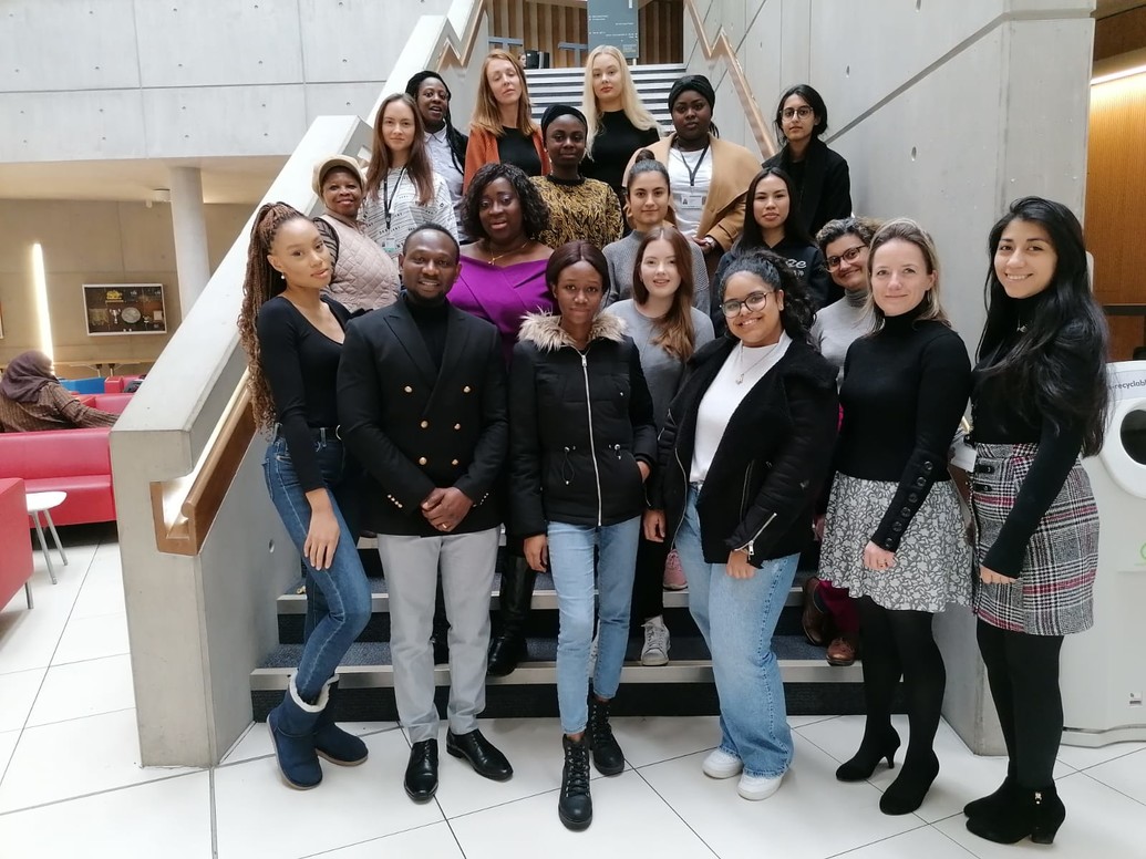 A group of Student Volunteers with the Legal Advice Centre 2019-2020