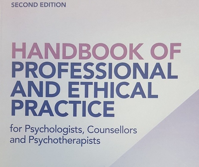 Handbook of Professional and Ethical Practice book cover